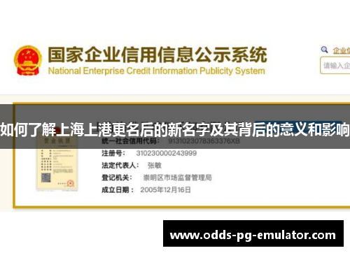 如何了解上海上港更名后的新名字及其背后的意义和影响 如何了解上海上港更名后的新名字及其背后的意义和影响